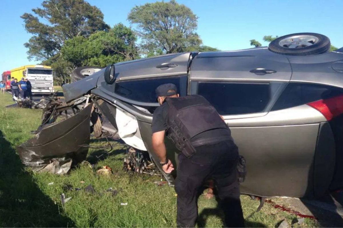 Accidente fatal: laboulayense murió tras colisionar de frente con una camioneta