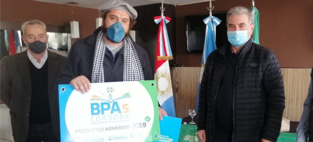 La Provincia entregó aportes del programa de BPA`s en Mattaldi, Buchardo y Jovita