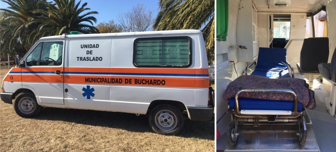 Buchardo: continúa abierta convocatoria por subasta pública de un vehículo sanitario