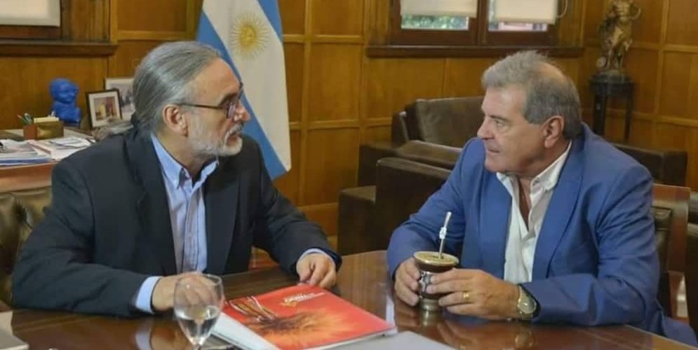 El ministro Busso se reunió en Buenos Aires con funcionarios del gobierno nacional