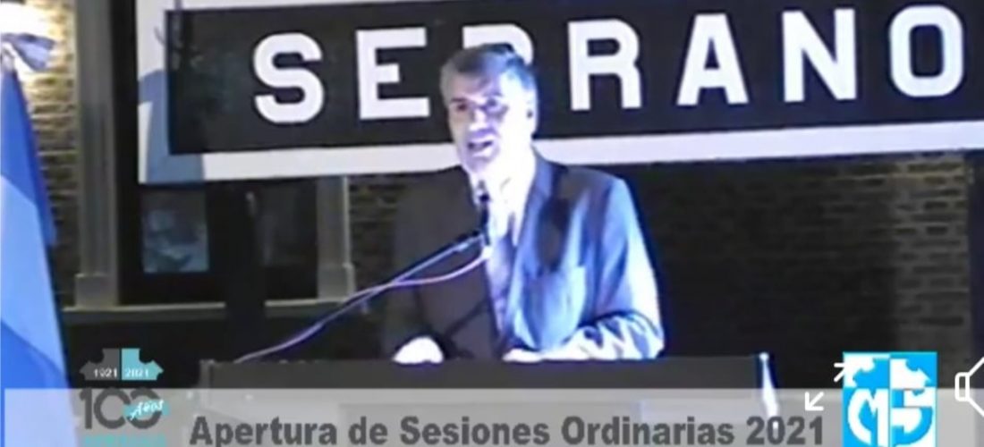 Serrano: el intendente Busso encabezó la apertura de sesiones del Concejo Deliberante