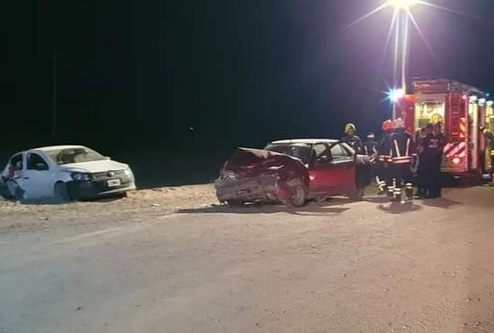 Dos vehículos protagonizaron un accidente en cercanías de Adelia María