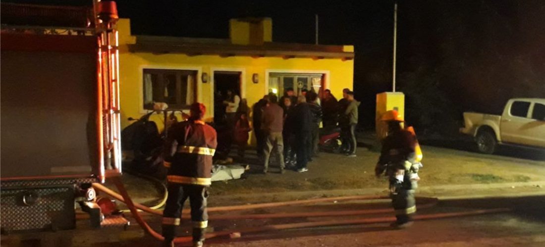 Laboulaye: bomberos controlaron un principio de incendio en una vivienda