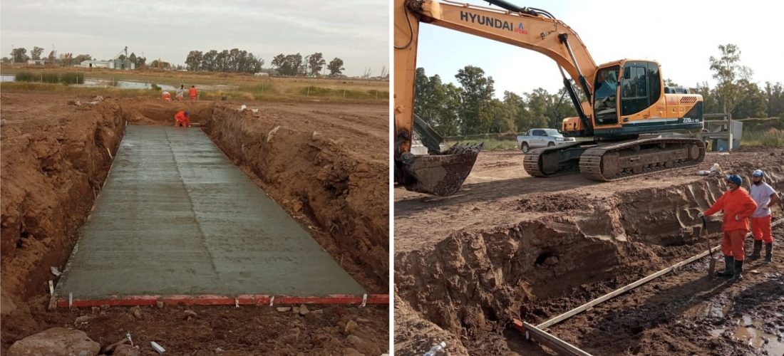 Laboulaye: a paso firme se ejecuta obra vial Circunvalación-Variante Ruta N° 4