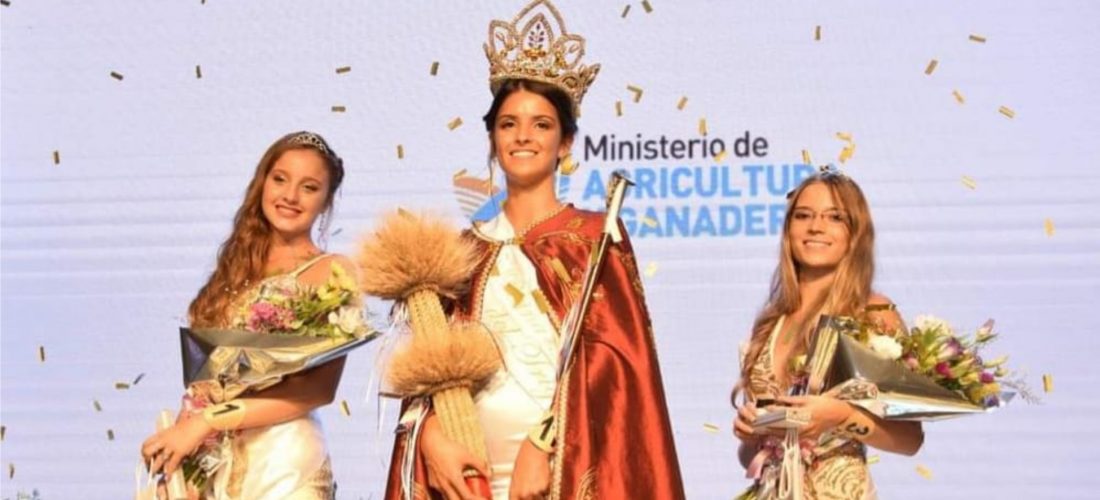 La nueva Reina Nacional del Trigo es del sur cordobés, ¡Felicitaciones Aitana!