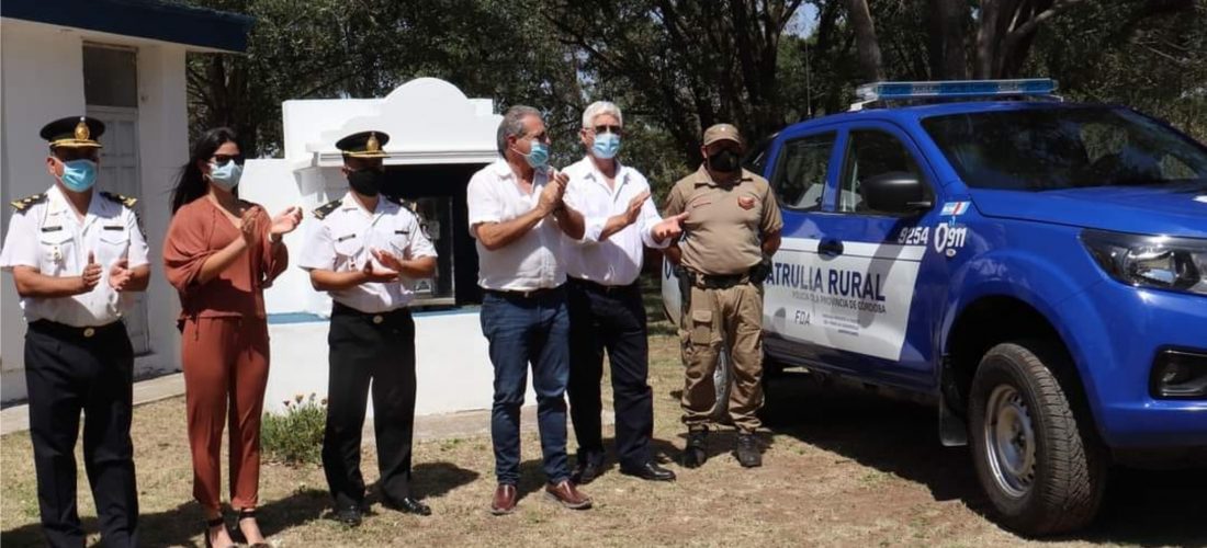 Provincia entregó una camioneta 0 km para la Patrulla Rural de San Joaquín