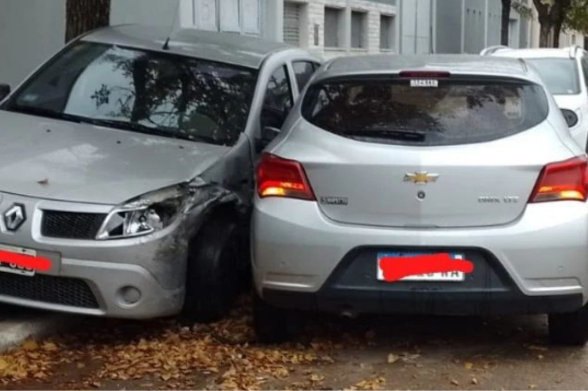 Colisionó vehículos estacionados y test indicó que tenía 1,95 g/l de alcohol en sangre