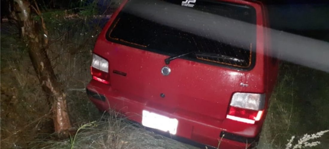 Automóvil protagonizó un accidente entre Huinca Renancó y Villa Huidobro