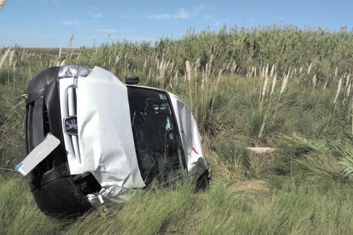 Vuelco fatal: una mujer murió al sufrir accidente en cercanías de Mackenna