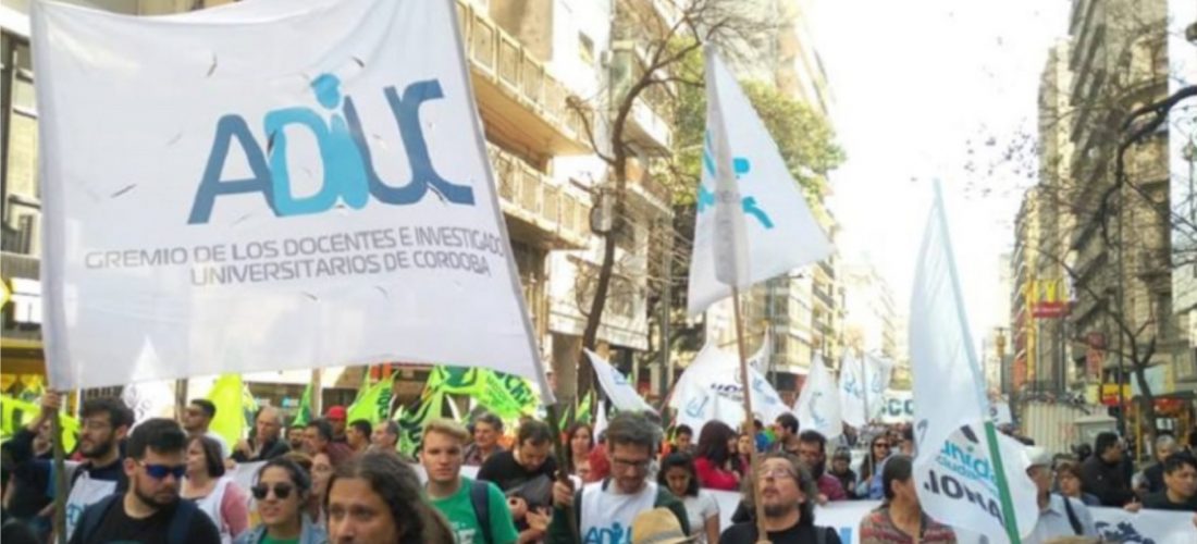 Educación en crisis: van a un paro por 48 hs docentes de la Universidad de Córdoba