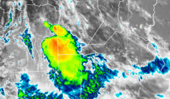 Aviso a corto plazo por tormentas con ráfagas y granizo para sur de Córdoba