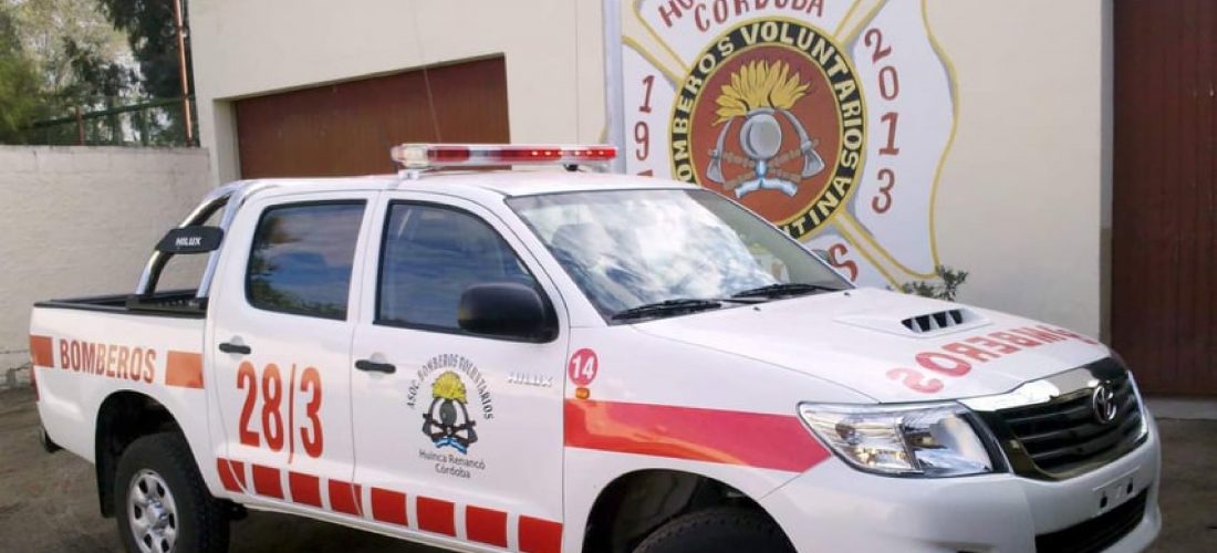 Huinca: sin querer, Bomberos transgredió una ordenanza local; pidieron disculpas