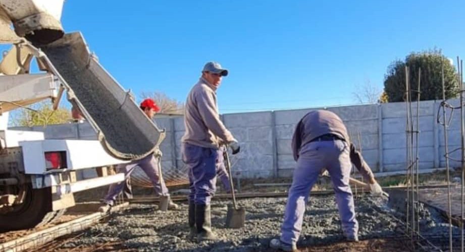 En Buchardo avanza a buen ritmo la construcción de viviendas Semilla