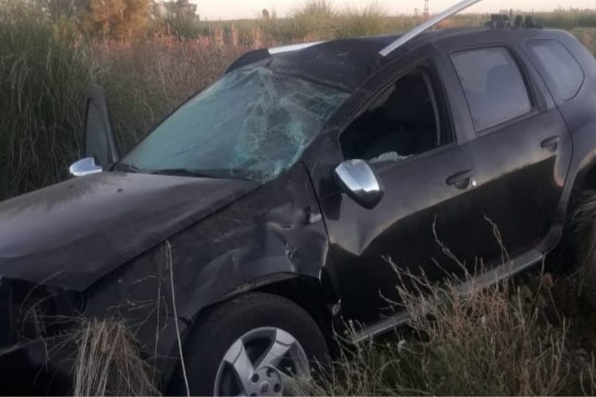 Buchardo: menores de 17 y 13 años se accidentaron sobre Ruta 26