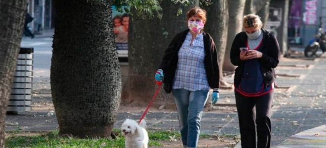 Con una jornada espléndida, el sur cordobés aprovecha las caminatas al aire libre