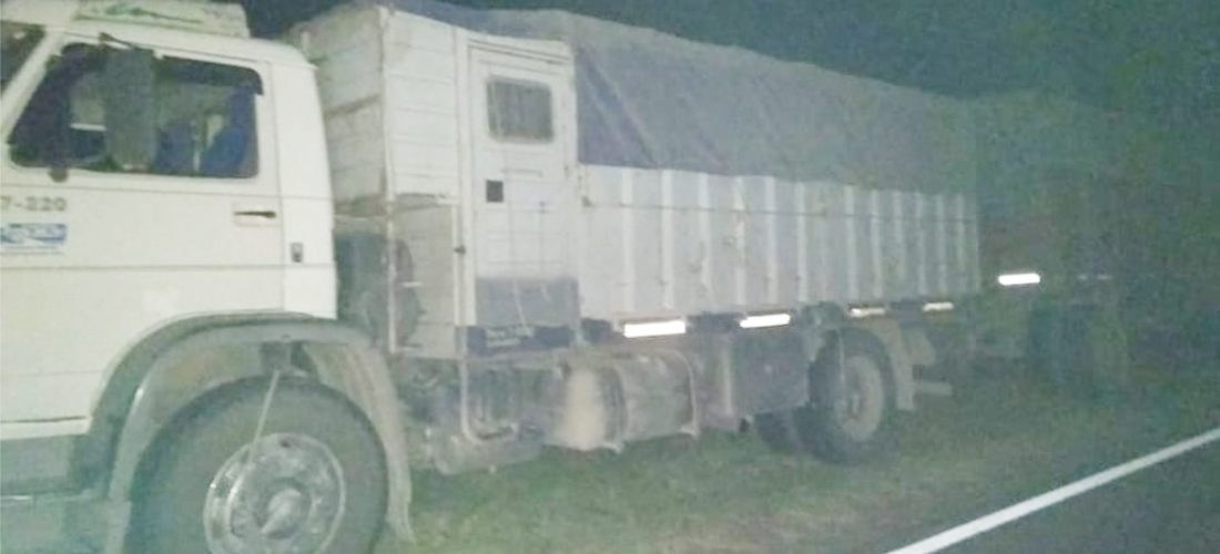 Camionero de Buchardo conducía en estado de ebriedad por ruta 4, cerca de Serrano