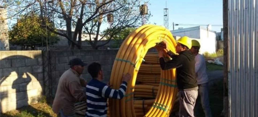 Del Campillo: comienzan la primera etapa de la red domiciliaria de gas natural