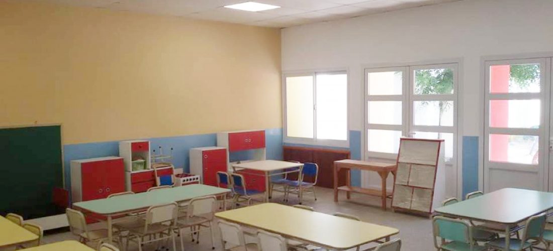 Del Campillo: sala de tres años en Jardín “José María Paz”, lista para inaugurar