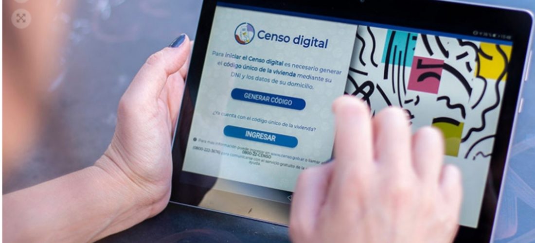 Afirman que el 4% de las viviendas del país ya respondió el censo digital