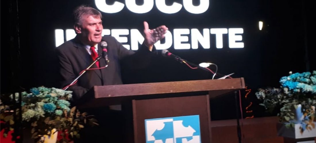 Coco Busso asumió como intendente de Serrano, ante un gran número de vecinos