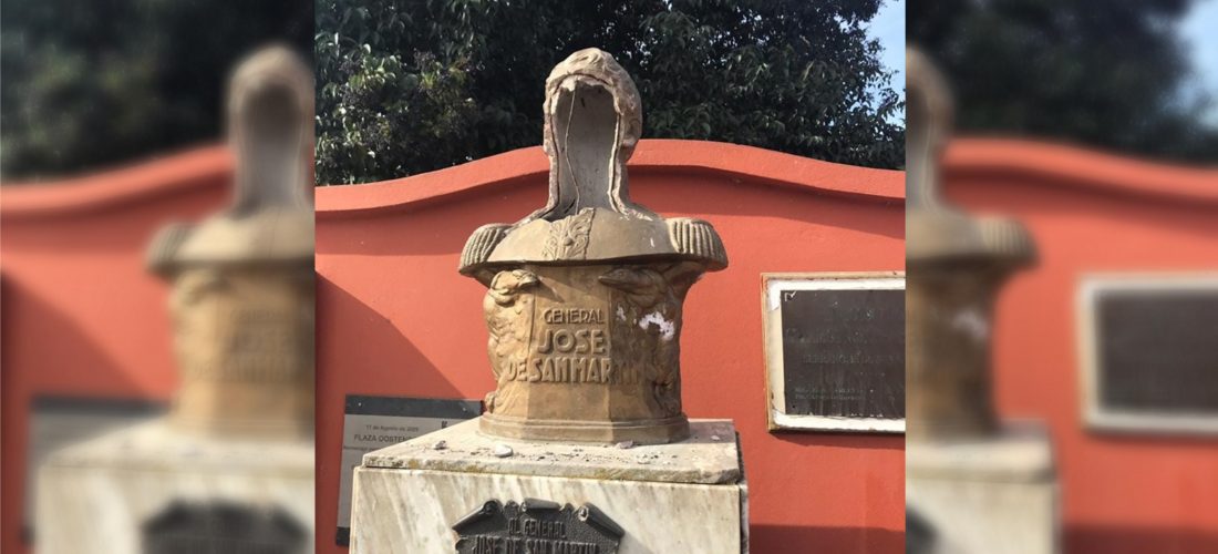 Serrano: hechos de vandalismo se registraron en plaza Enrique Oostendorp