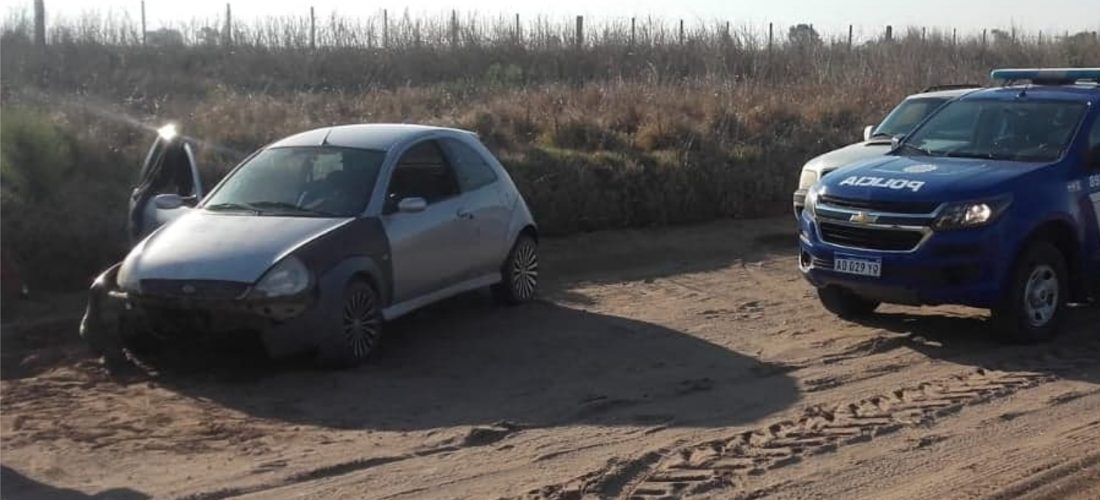 Jóvenes de Huinca protagonizaron accidente en cercanías de Villa Huidobro