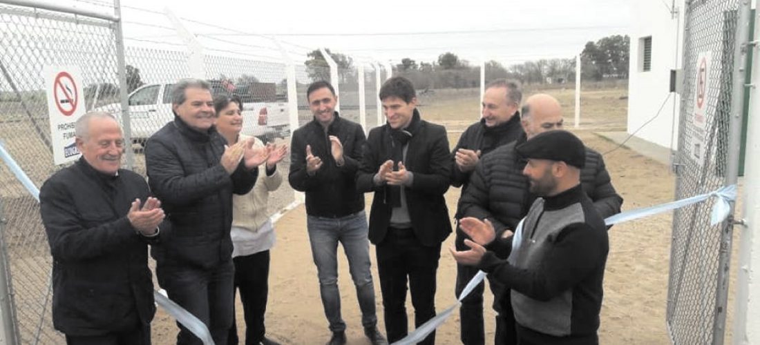 La Provincia inauguró obras de gas natural en Del Campillo y Jovita