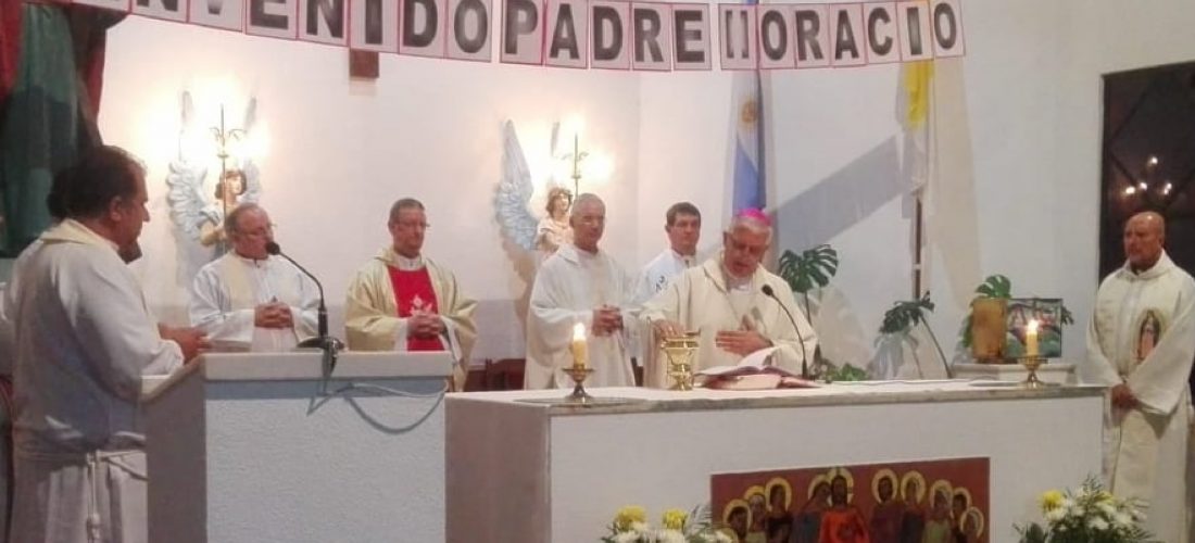 La comunidad de Jovita recibió al nuevo sacerdote, Pbro. Horacio Pomba