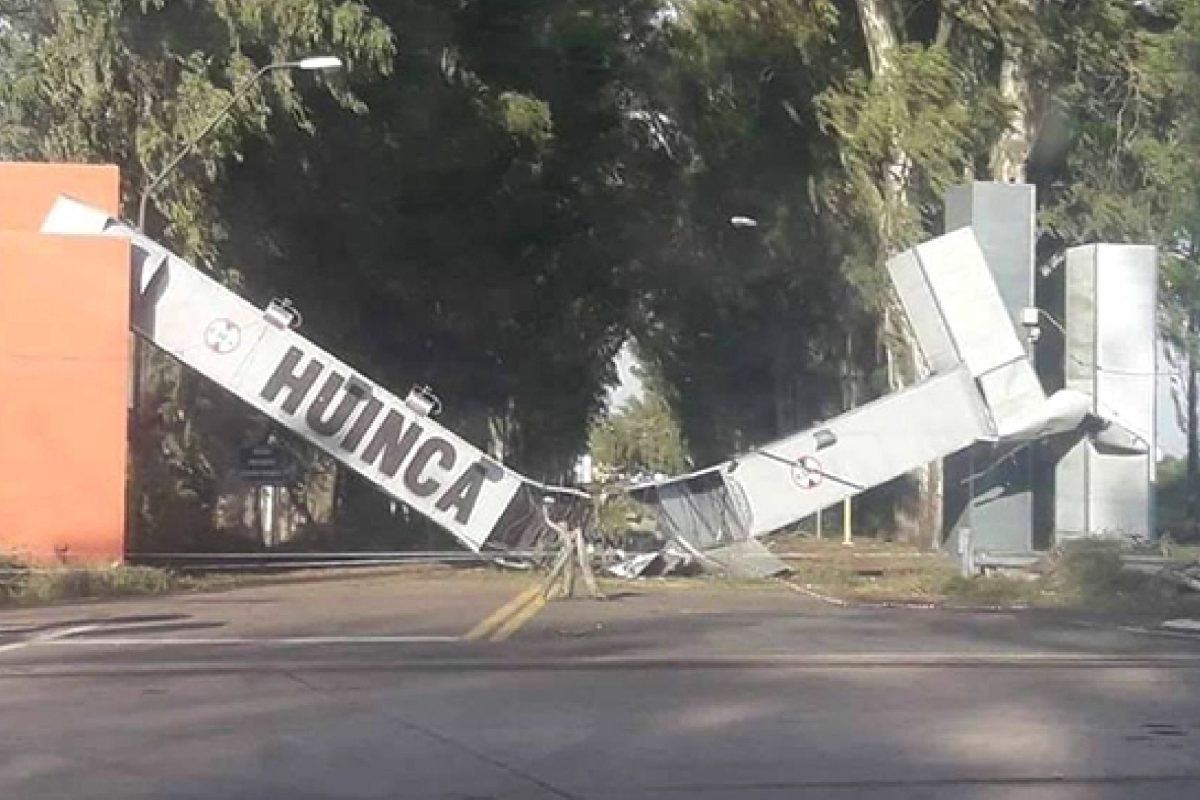 La Provincia asiste al sur-sur cordobés tras el fuerte temporal