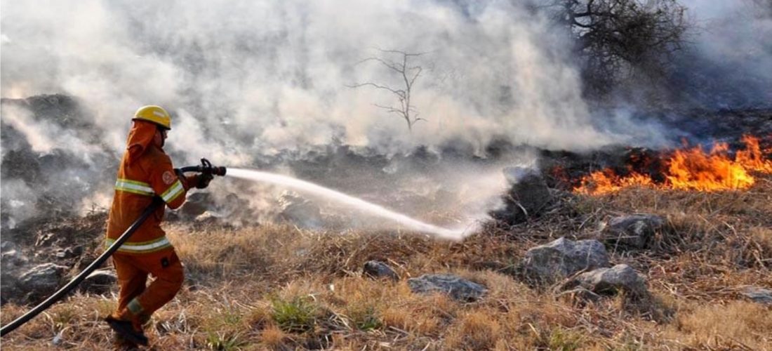 Rige alerta por riesgo de incendio extremo en toda la provincia de Córdoba
