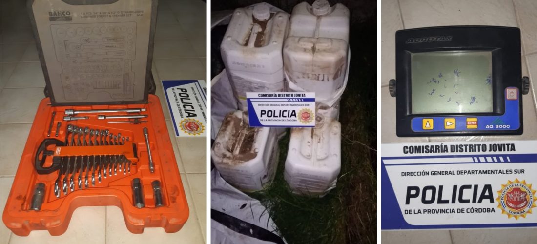 Jovita, masivos allanamientos: secuestraron objetos robados en campos de la región