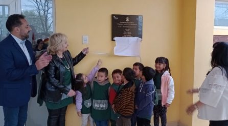 La Provincia inauguró el nuevo edificio del jardín “Héroes de Malvinas” de Jovita
