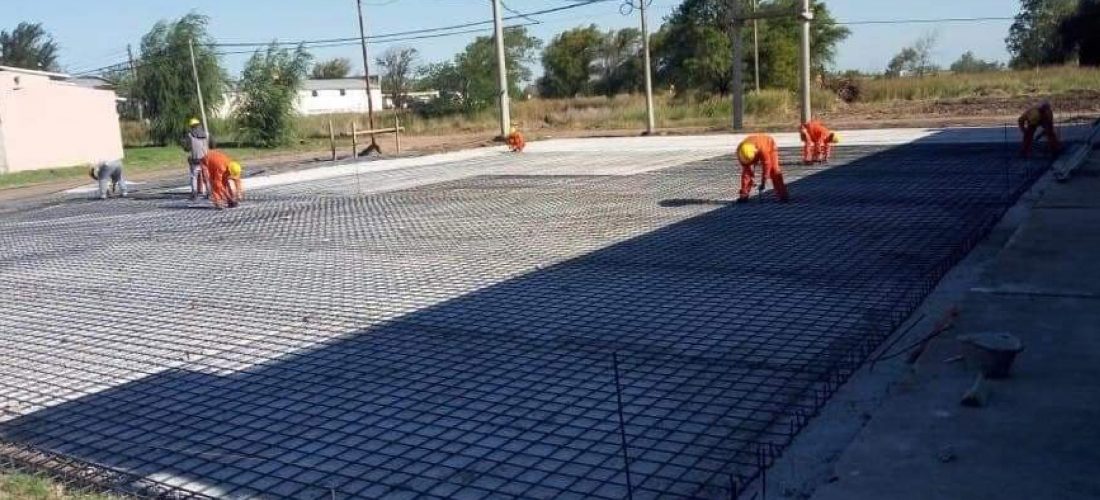 Laboulaye: comenzó construcción de segunda cisterna para agua potable