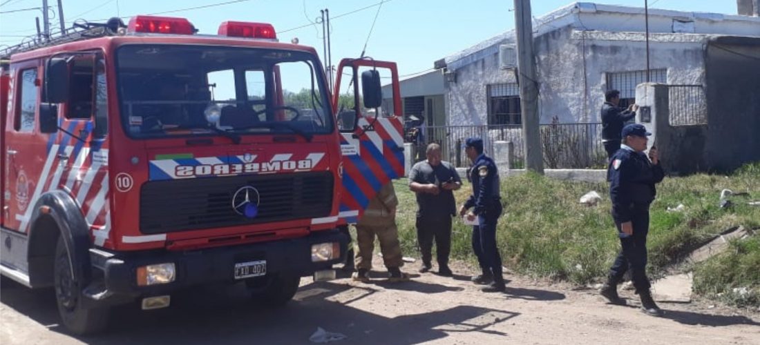 Laboulaye: salida de bomberos voluntarios por incendio en una vivienda