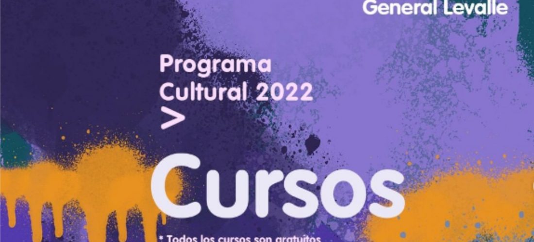 Gral. Levalle: interesantes propuestas de cursos y talleres en la Casa de la Cultura