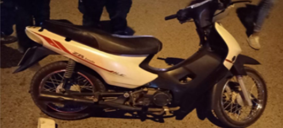 Laboulaye: en moto colisionó a una menor de 16 años que caminaba por la calle
