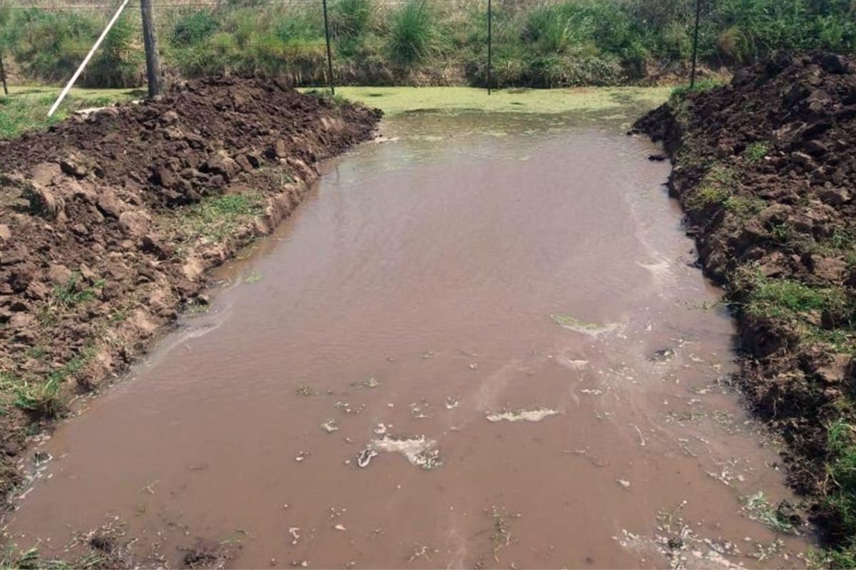 Desactivan obra hídrica ilegal en el sur provincial y advierten sobre sanciones