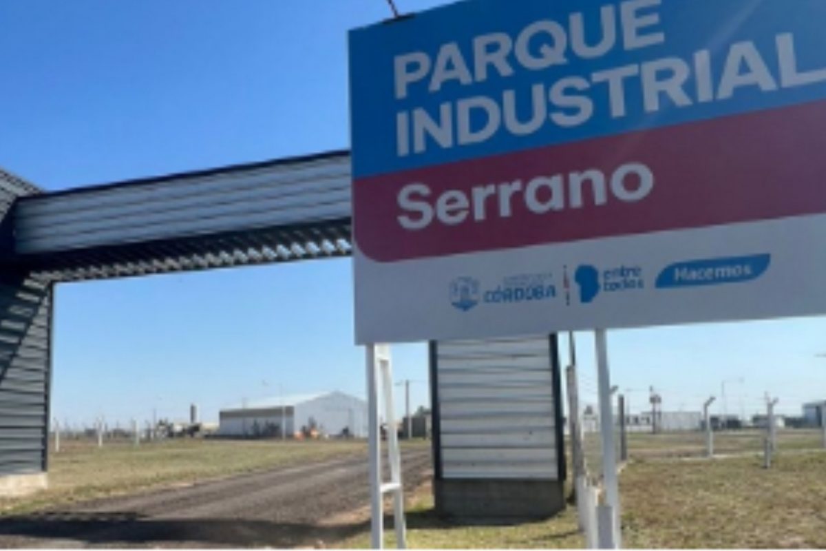 Serrano: se llevó a cabo la inauguración oficial del Parque Industrial