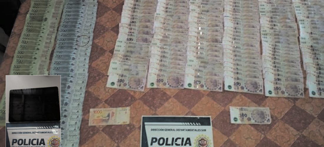 La Policía logró recuperar un Ipad y cerca de 40 mil pesos, tras allanar dos inmuebles