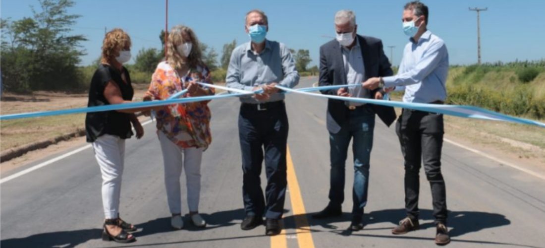 Schiaretti inauguró pavimentación de acceso en otra localidad del sur cordobés