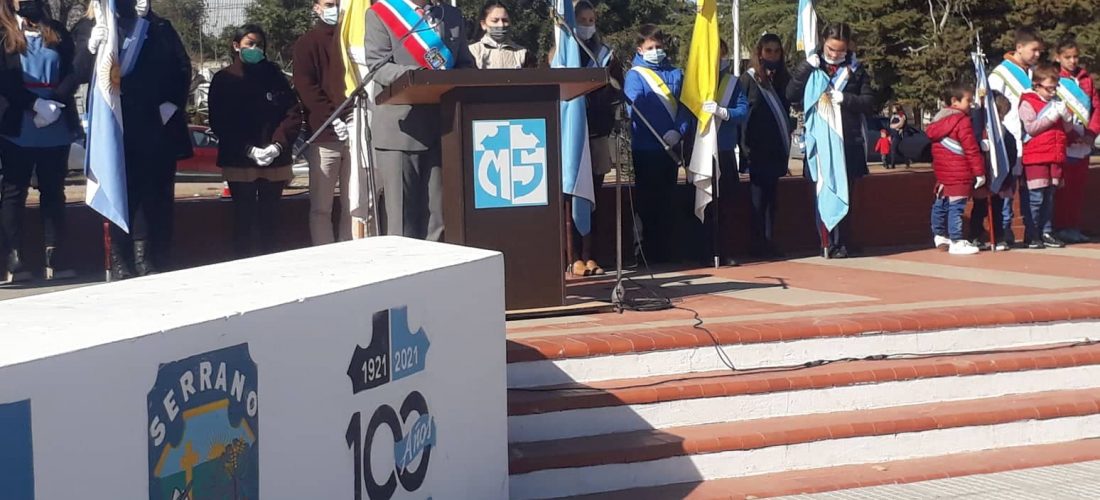 Acto, inauguraciones y un gran asado popular en el 101º aniversario de Serrano