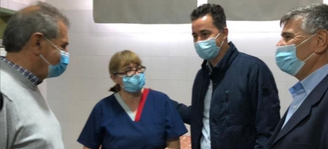 Serrano recibió la visita del vicegobernador de Córdoba, Manuel Calvo