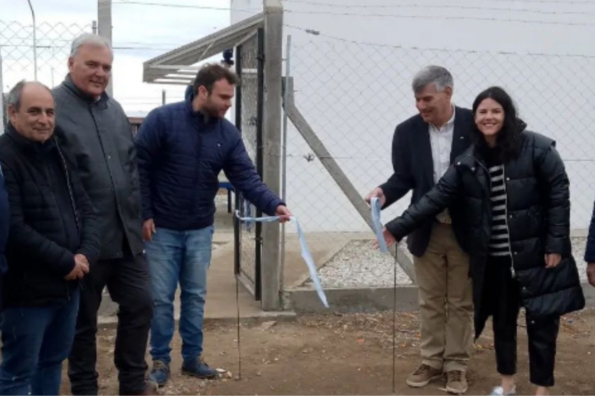 Serrano: inauguran importante obra que mejorará la calidad del agua en el pueblo