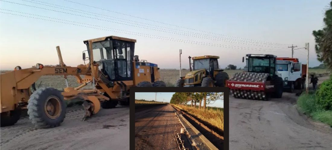 Iniciaron los trabajos para pavimentación del “Boulevard de los 100 Años de Serrano”