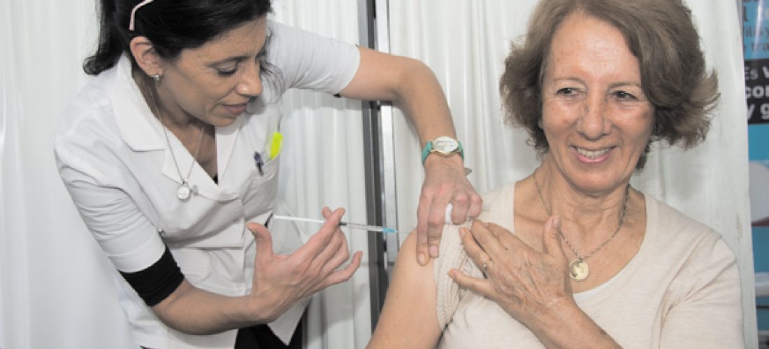 Empezó en toda la provincia la campaña gratuita de vacunación antigripal