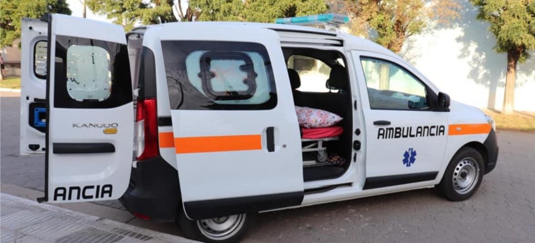 Municipio de Villa Rossi recibió ambulancia 0 km para el traslado de pacientes