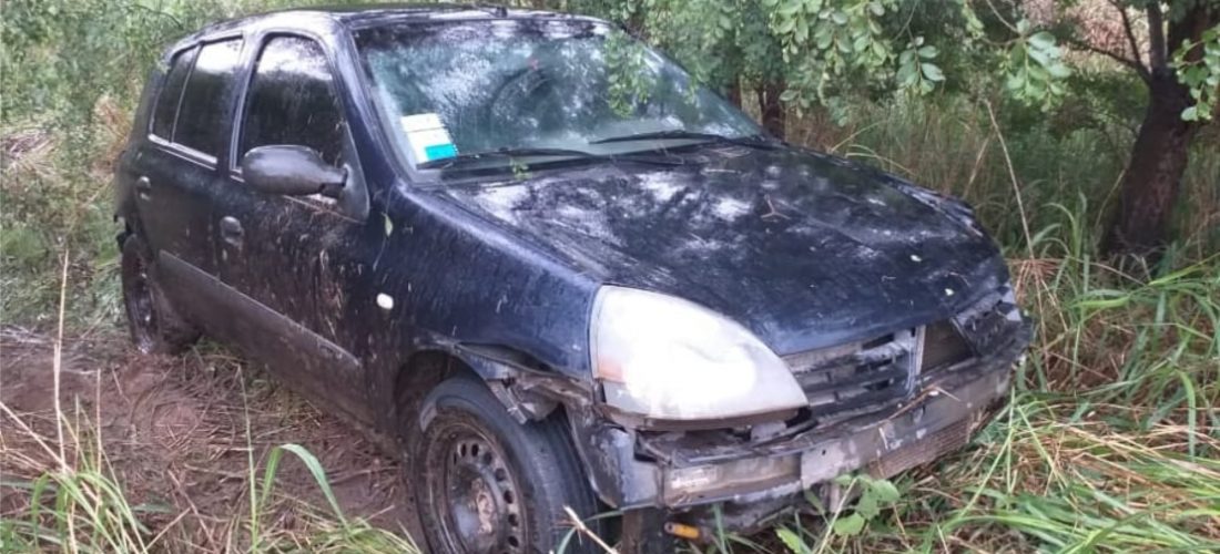 Accidente: mujer protagonizó un despiste en Ruta 27, cerca de Del Campillo