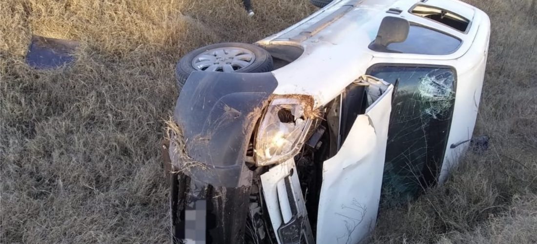 Accidente en Ruta 10: automóvil protagonizó un vuelco en cercanías de Pincen